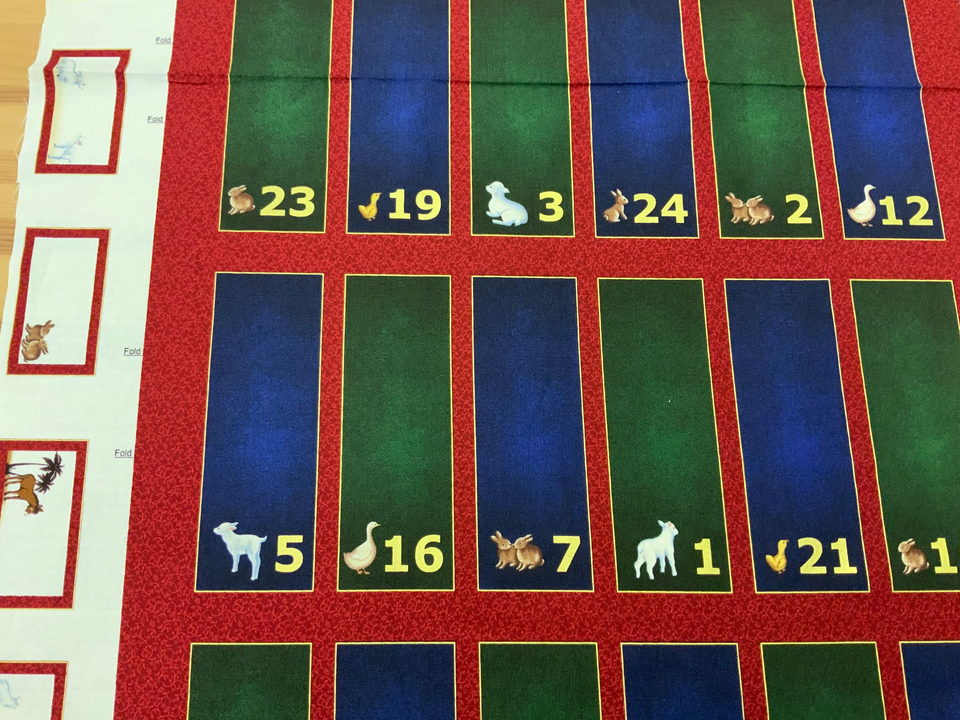 XP042- Nativity Christmas Advent Panel - Littondale