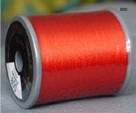 Brother Satin Finish Embroidery Thread - Red (800)