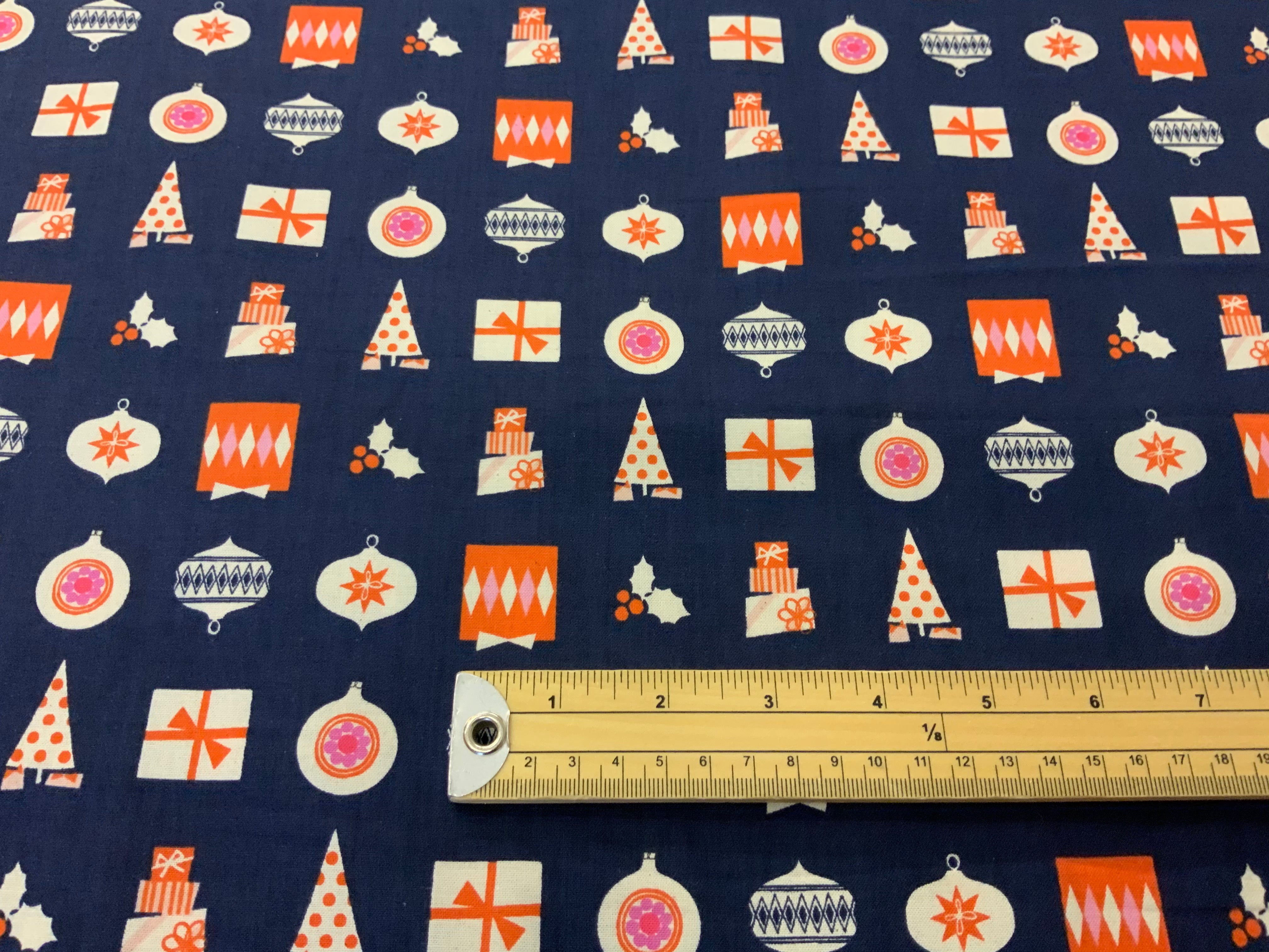 X087 Noel Winter 17 | Cotton + Steel - 1/2 Metre