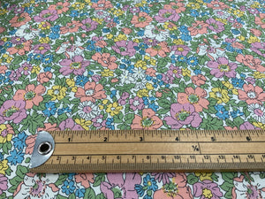 Liberty Fabric Cosmos Meadow Peach Per 50cm
