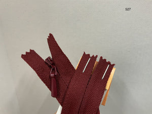 YKK Concealed / Invisible Zipper 9 inch 23cm (527) ZS3\J2