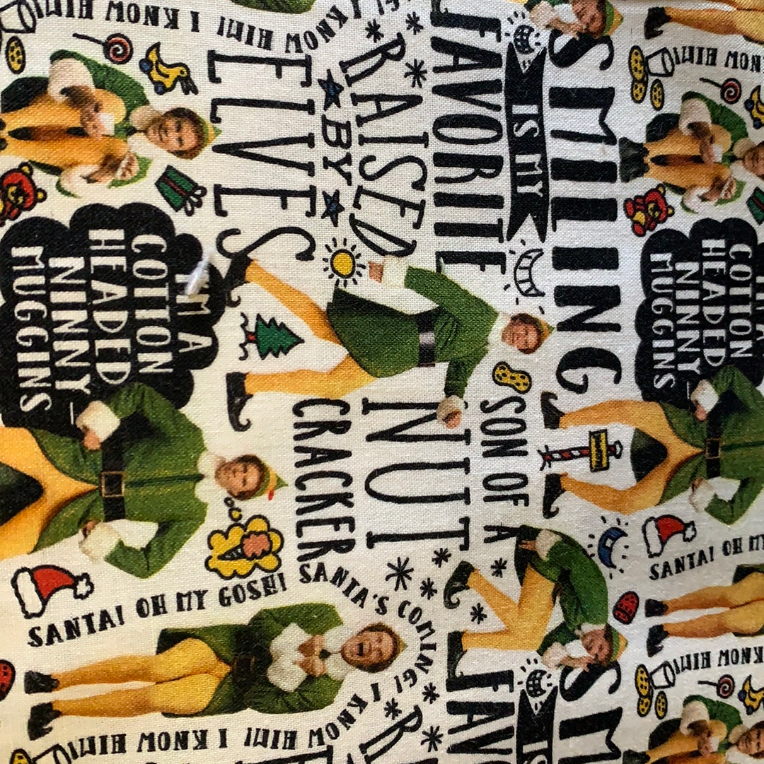 Christmas Fabric - Elf XO99