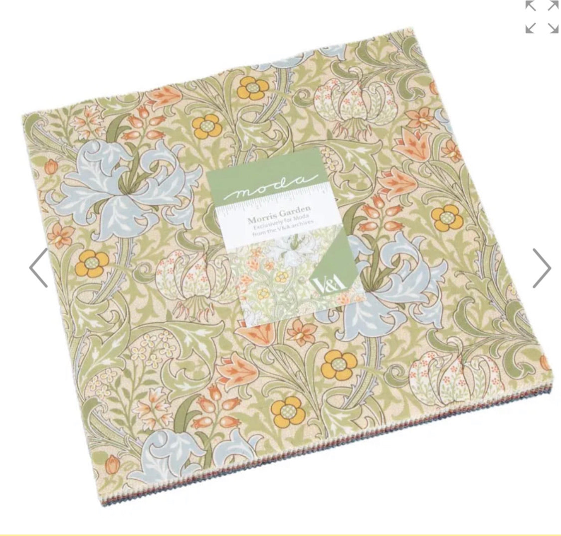 Moda Morris Garden  exclusively for Moda from the V&A Archives Layer Cakes LC05-05