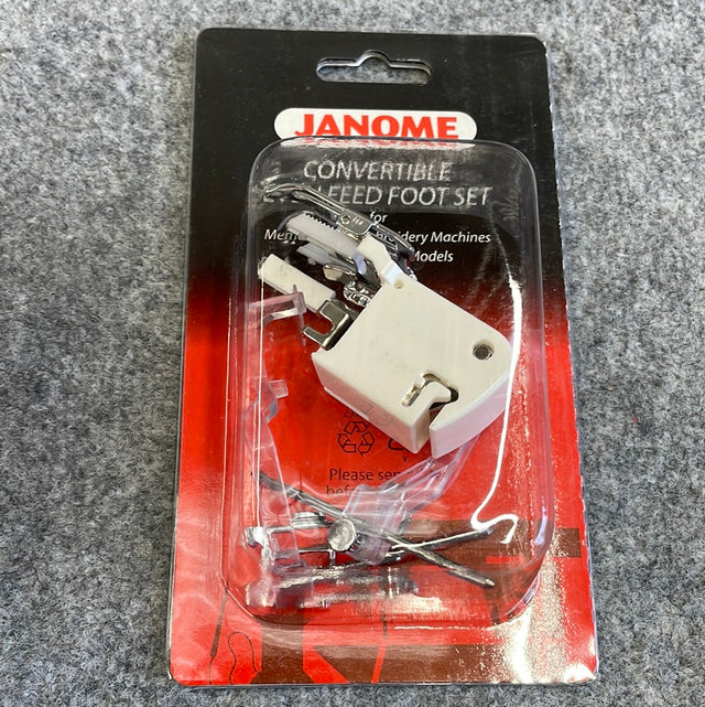 Janome Convertible Even Feed Foot Set Category C High Shank 214516003