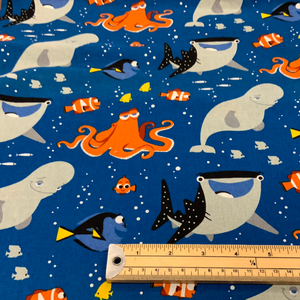 Dory and Friends - 100% Cotton Fabric - LFH14