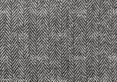 Abraham Moon Herringbone Wool Fabric by the Metre