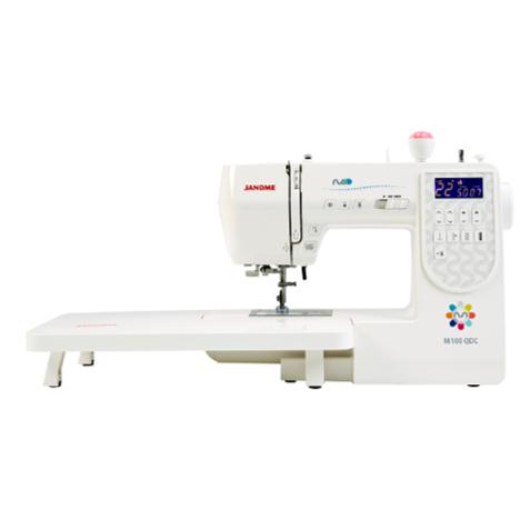 Janome M100 QDC Sewing Machine-Sewing Machines-Janome-Fabric Mouse