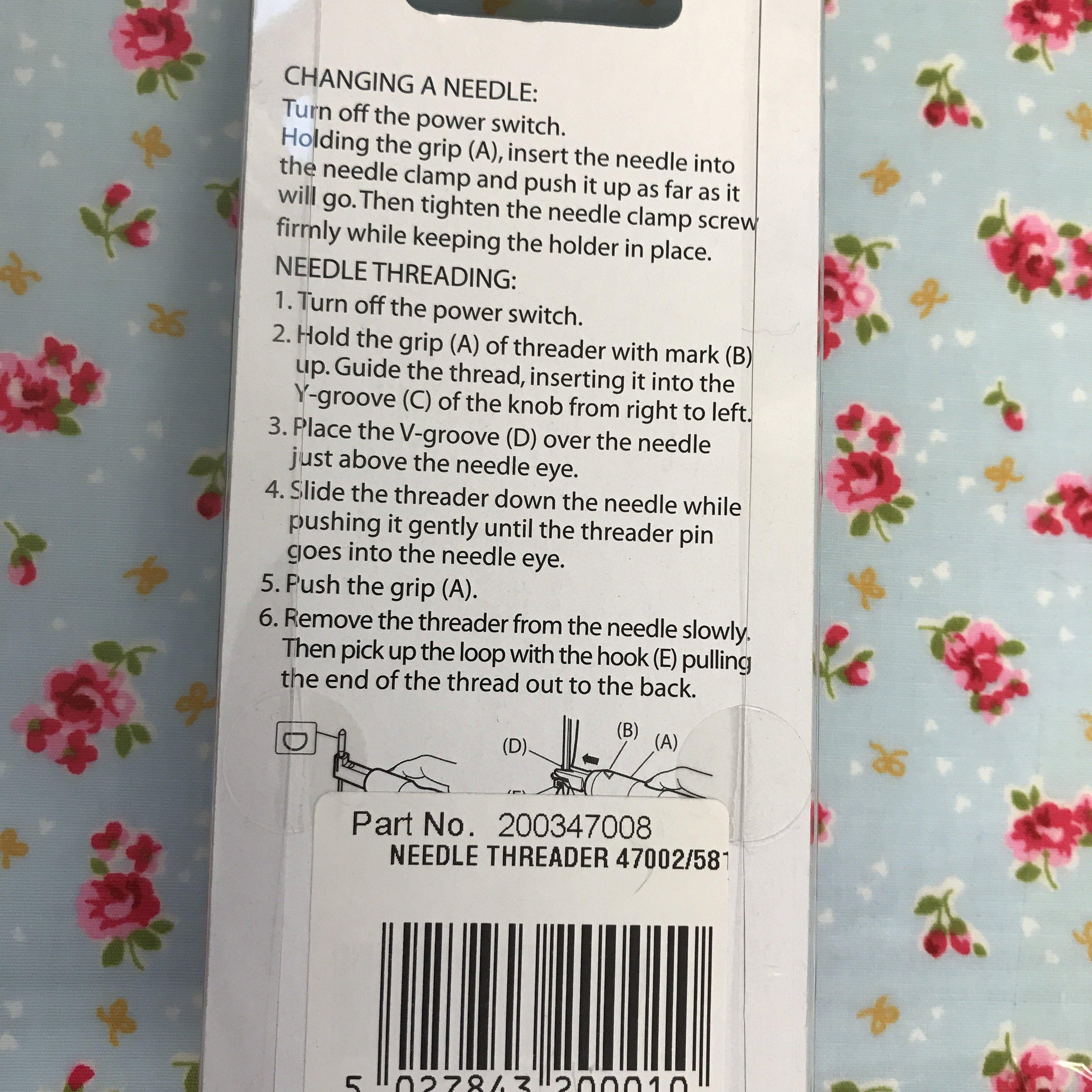 Janome Needle Threader-Pins & Needles-fabricmouse-Fabric Mouse
