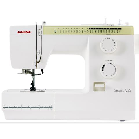 Janome Sewist 725S Sewing Machine with adjustable presser-foot pressure