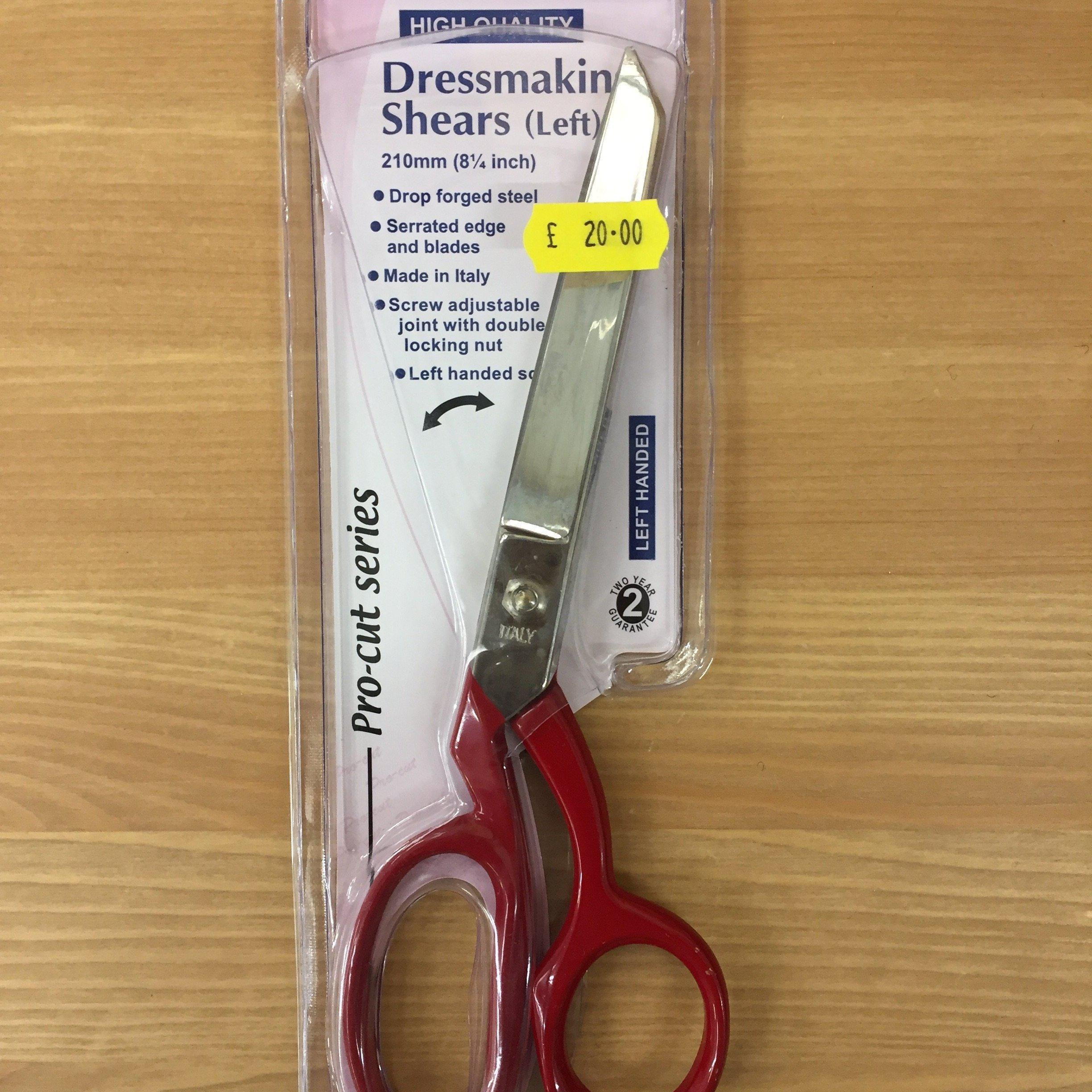 Klasse Dressmaking Shears (Left) 21 cm-Measuring Tools and Cutting-Hemline-Fabric Mouse