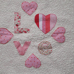 Learn how to do raw edge applique with Ruth-Sewing Class-Fabric Mouse-Fabric Mouse