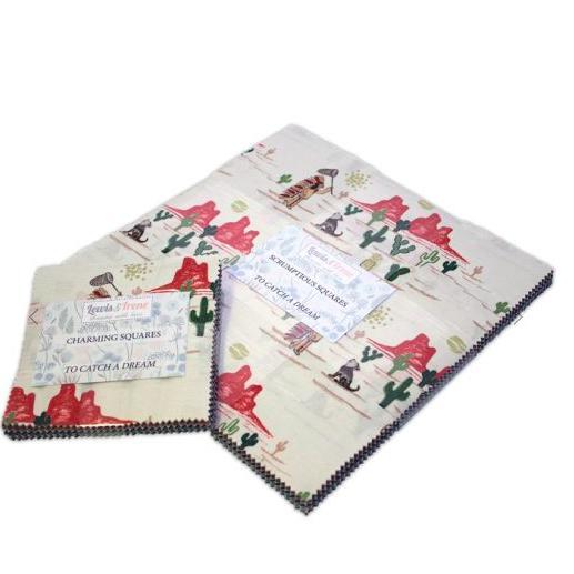 Lewis & Irene To Catch A Dream Scrumptious Squares-Fabric-Fabric Mouse-Fabric Mouse