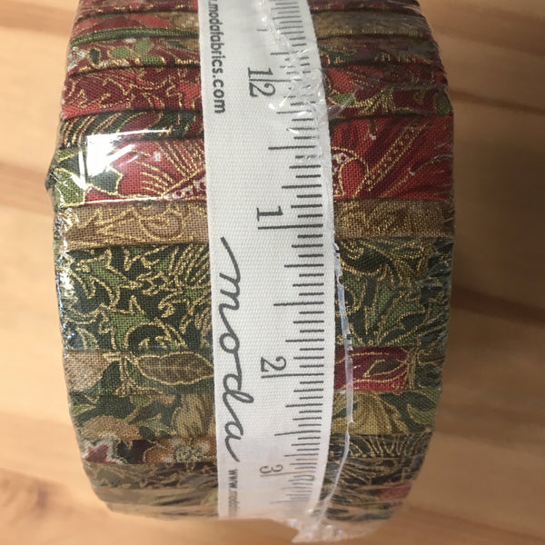 Morris Holiday Jelly Roll by Moda-Jelly Roll-Moda-Fabric Mouse