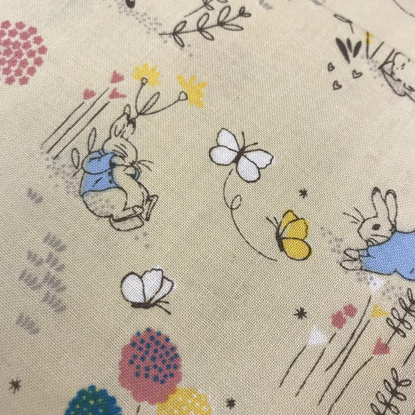 Peter Rabbit Fabric from Beatrix Potter Childrens baby boy girl per half metre-Fabric-Beatrix Potter-Fabric Mouse