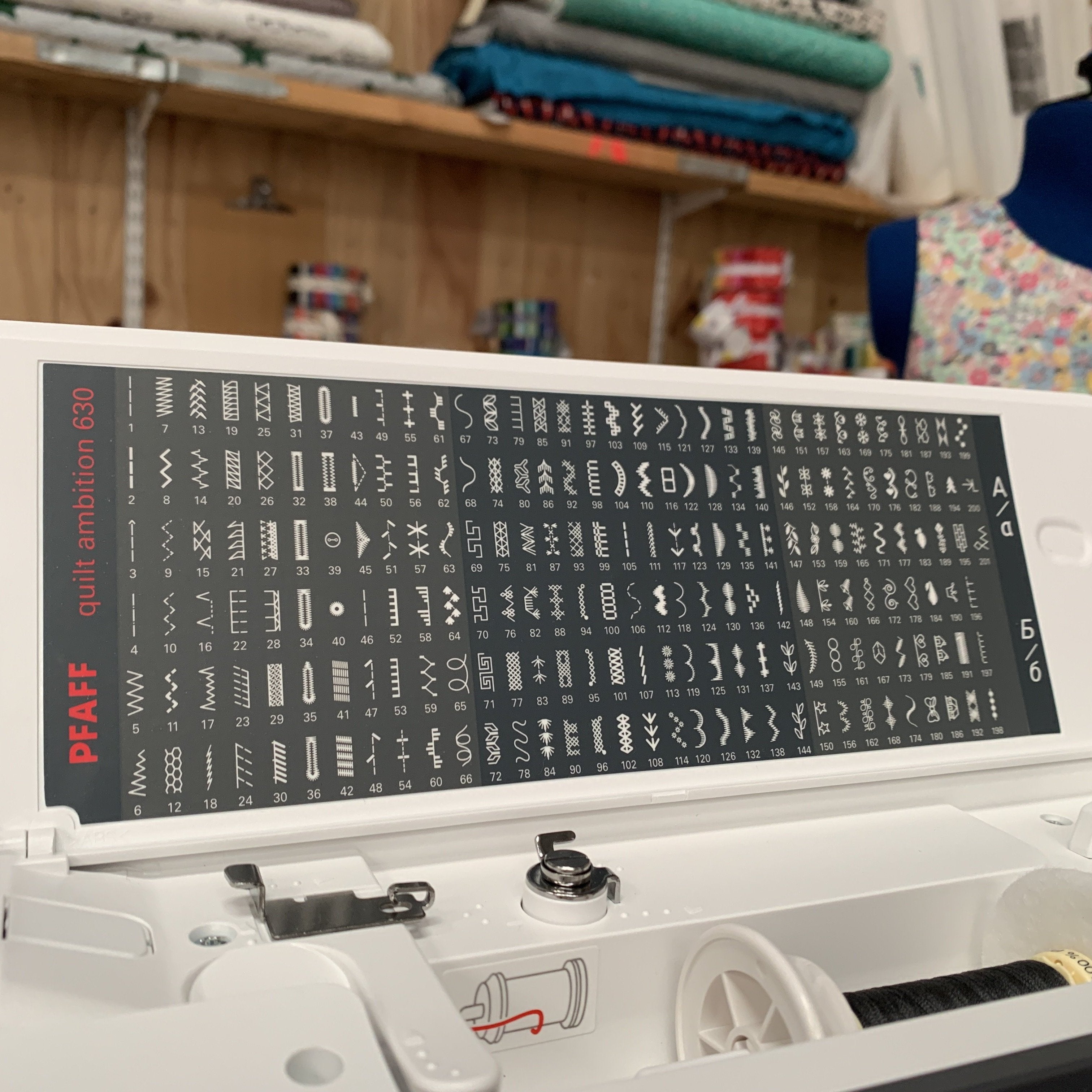 Pfaff Quilt Ambition 630-Sewing Machines-Pfaff-Fabric Mouse