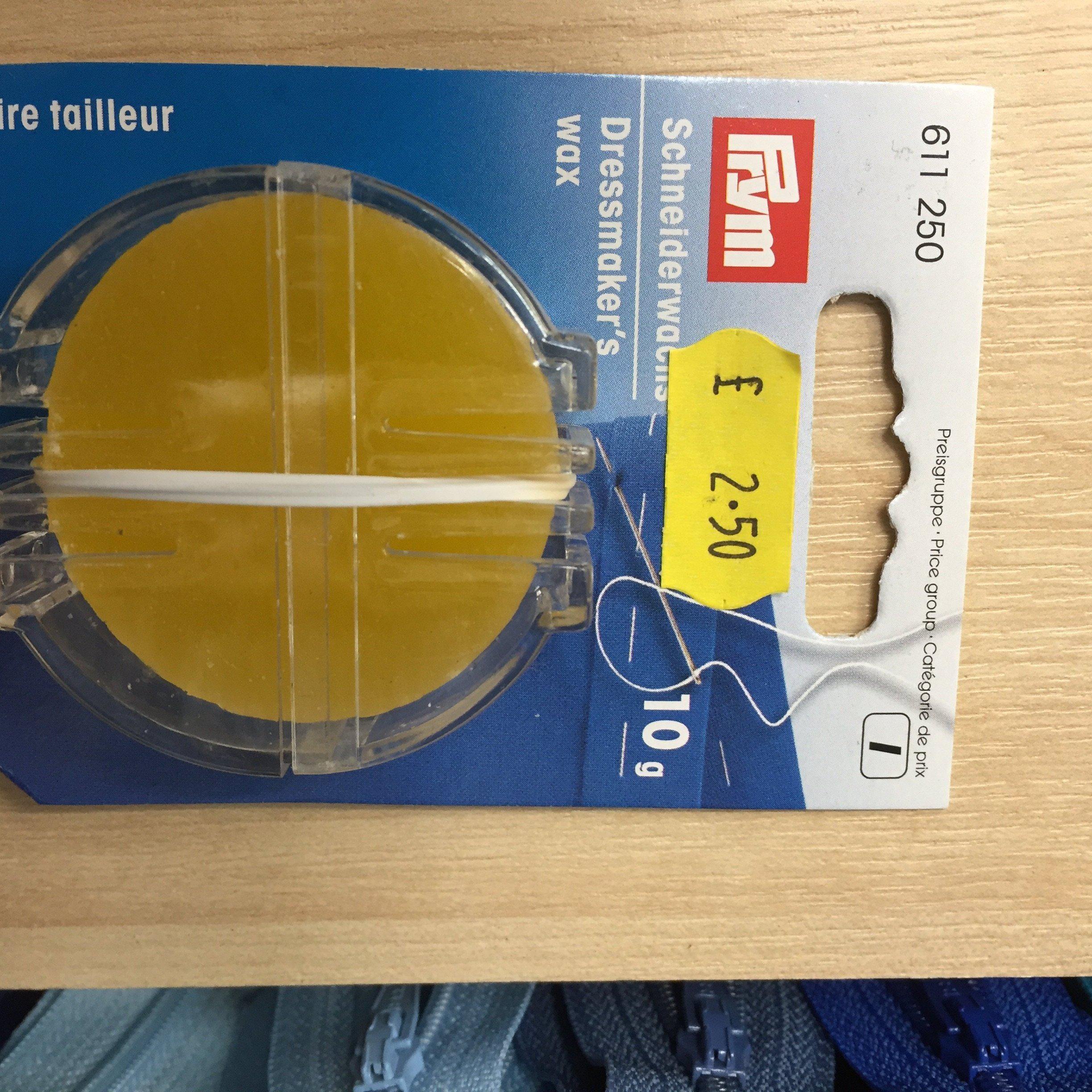 Prym Dressmaking wax-611250-Fabric Mouse-Fabric Mouse