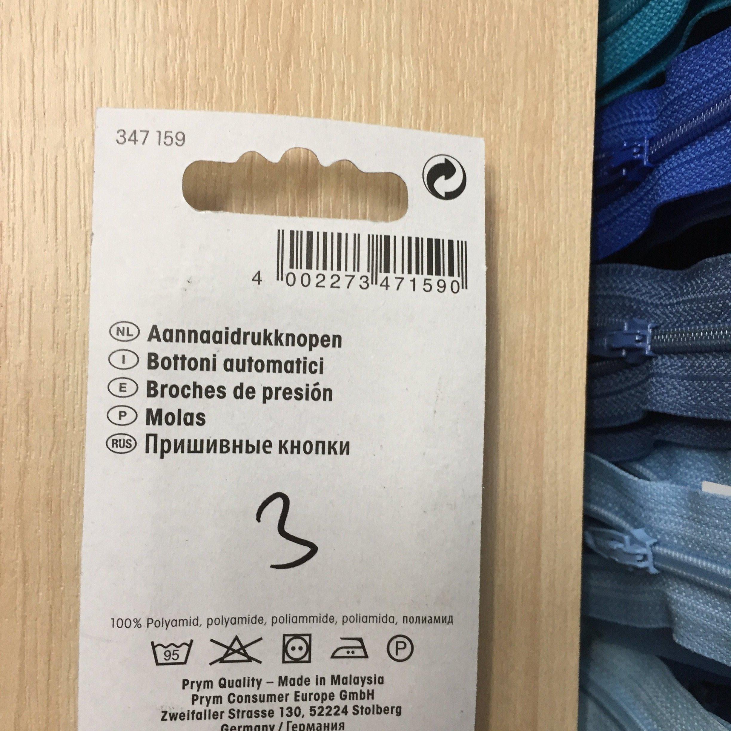 Prym Snap fasteners 10mm- 347159-Fabric Mouse-Fabric Mouse