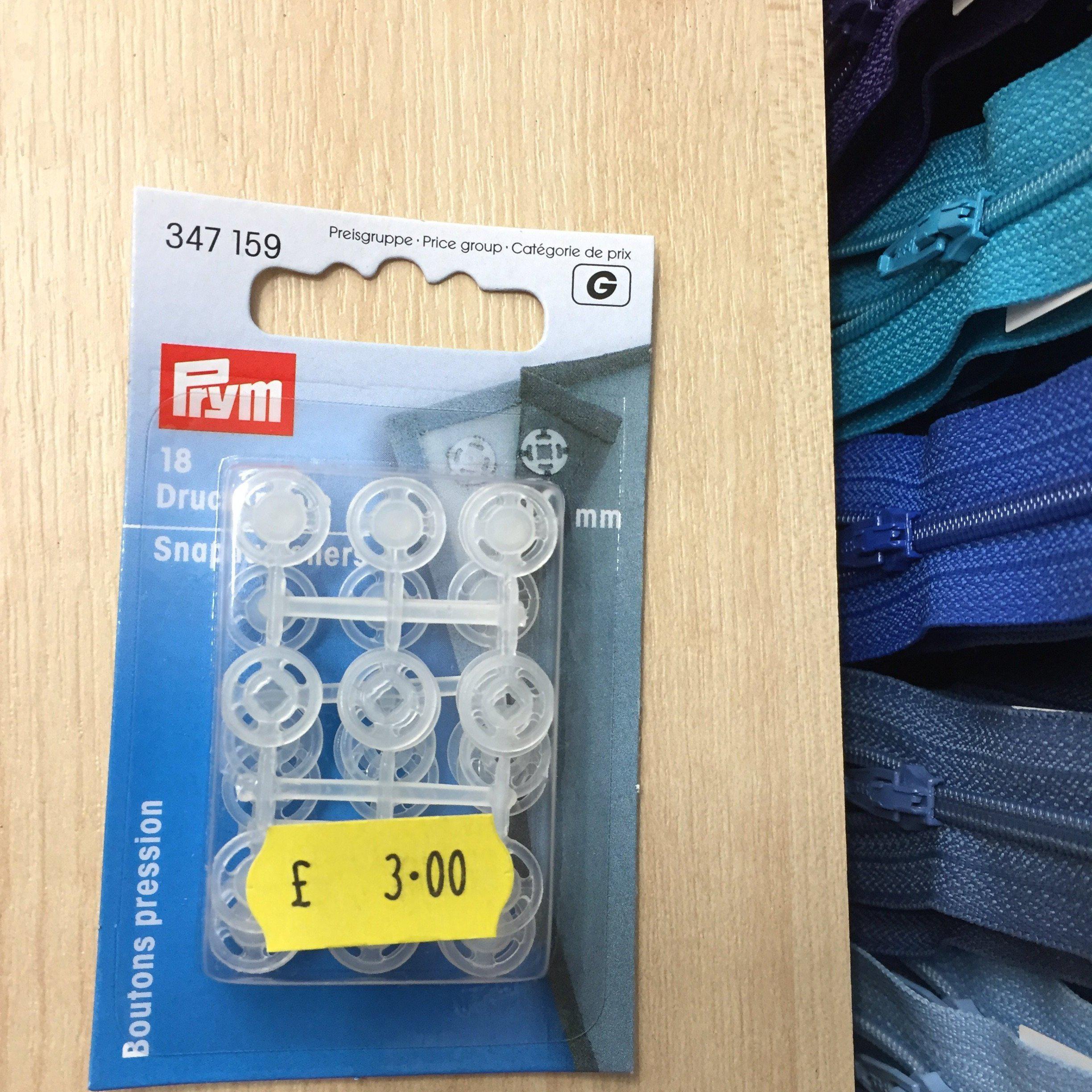 Prym Snap fasteners 10mm- 347159-Fabric Mouse-Fabric Mouse