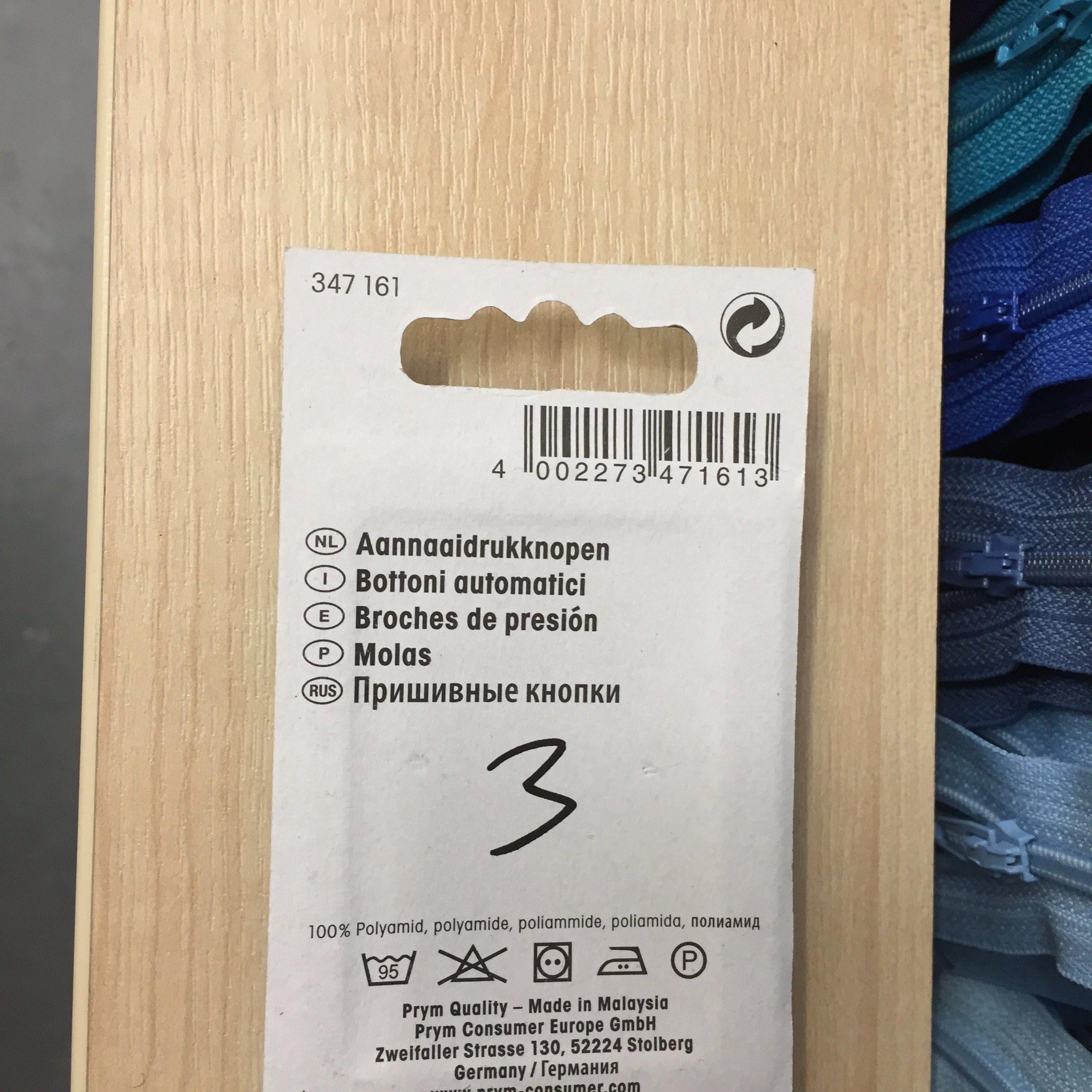 Prym snap fasteners 13mm- 347161-Fabric Mouse-Fabric Mouse