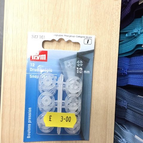 Prym snap fasteners 13mm- 347161-Fabric Mouse-Fabric Mouse