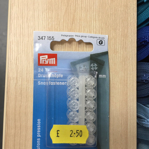 Prym snap fasteners 7mm- 347155-Fabric Mouse-Fabric Mouse