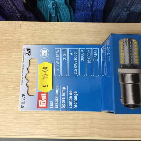 Prym spare lamp B15d- 610376-Fabric Mouse-Fabric Mouse