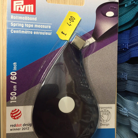 Prym spring tape measure- 282701-Fabric Mouse-Fabric Mouse