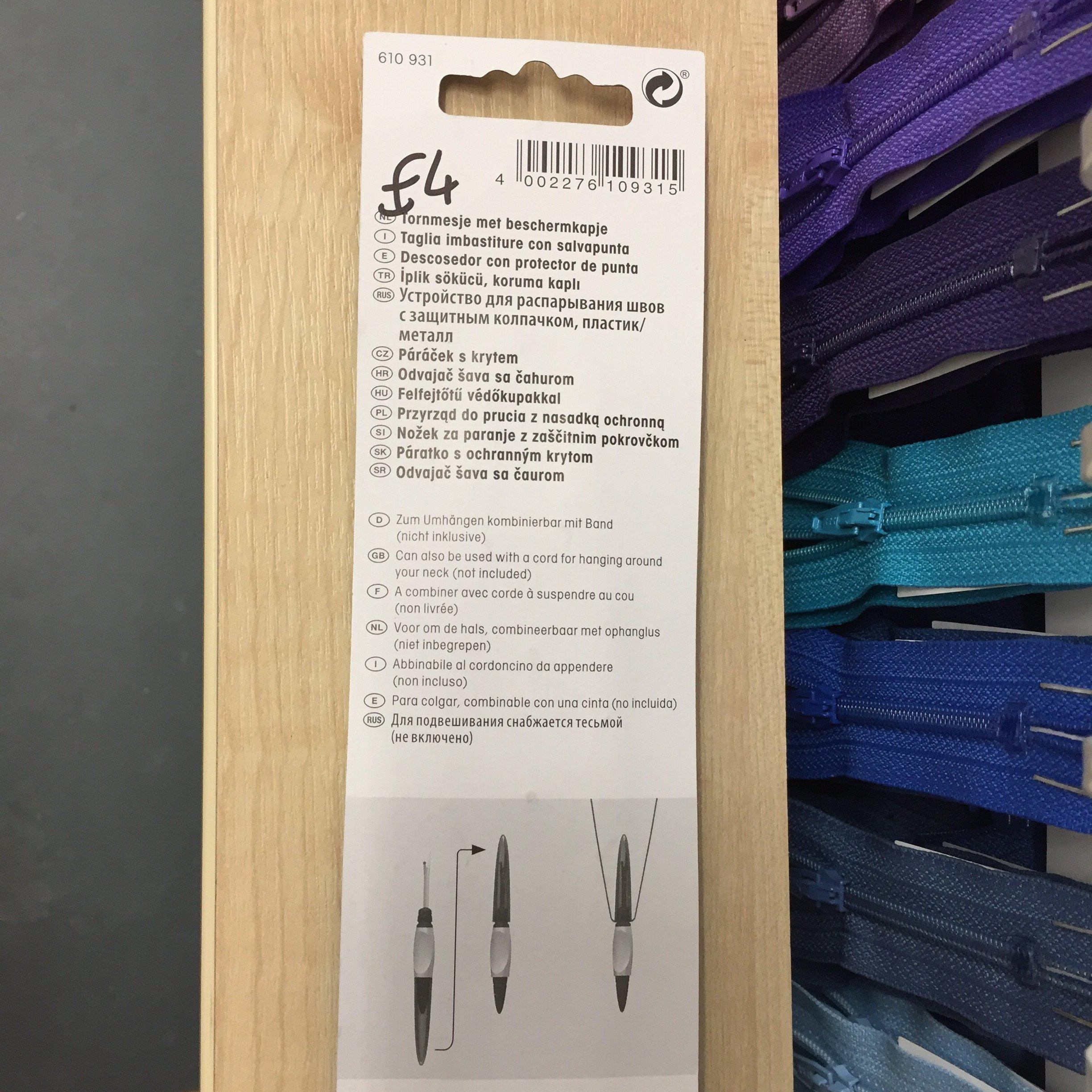 Prym Stitch ripper with point protector- 610931-Fabric Mouse-Fabric Mouse