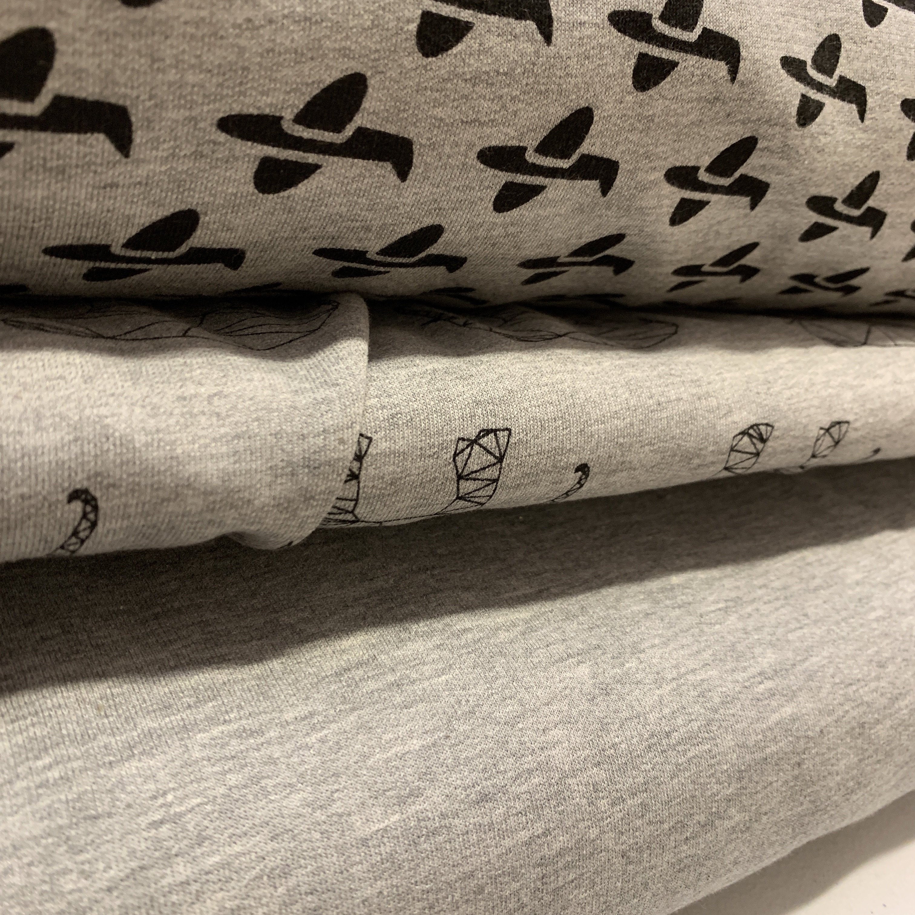 Stof Avalana Jersey Sweat Fabric 150cm-Dressmaking Fabric-Stof-Fabric Mouse