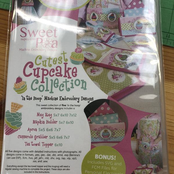 Sweet Pea Cutest Cupcake Collection CD-Sweet Pea-Fabric Mouse