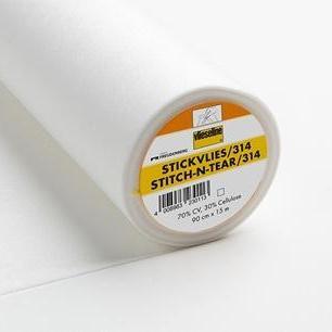 Vilene 314 Stitch 'n' tear stabiliser-Stabilizer-Vlieseline-Fabric Mouse