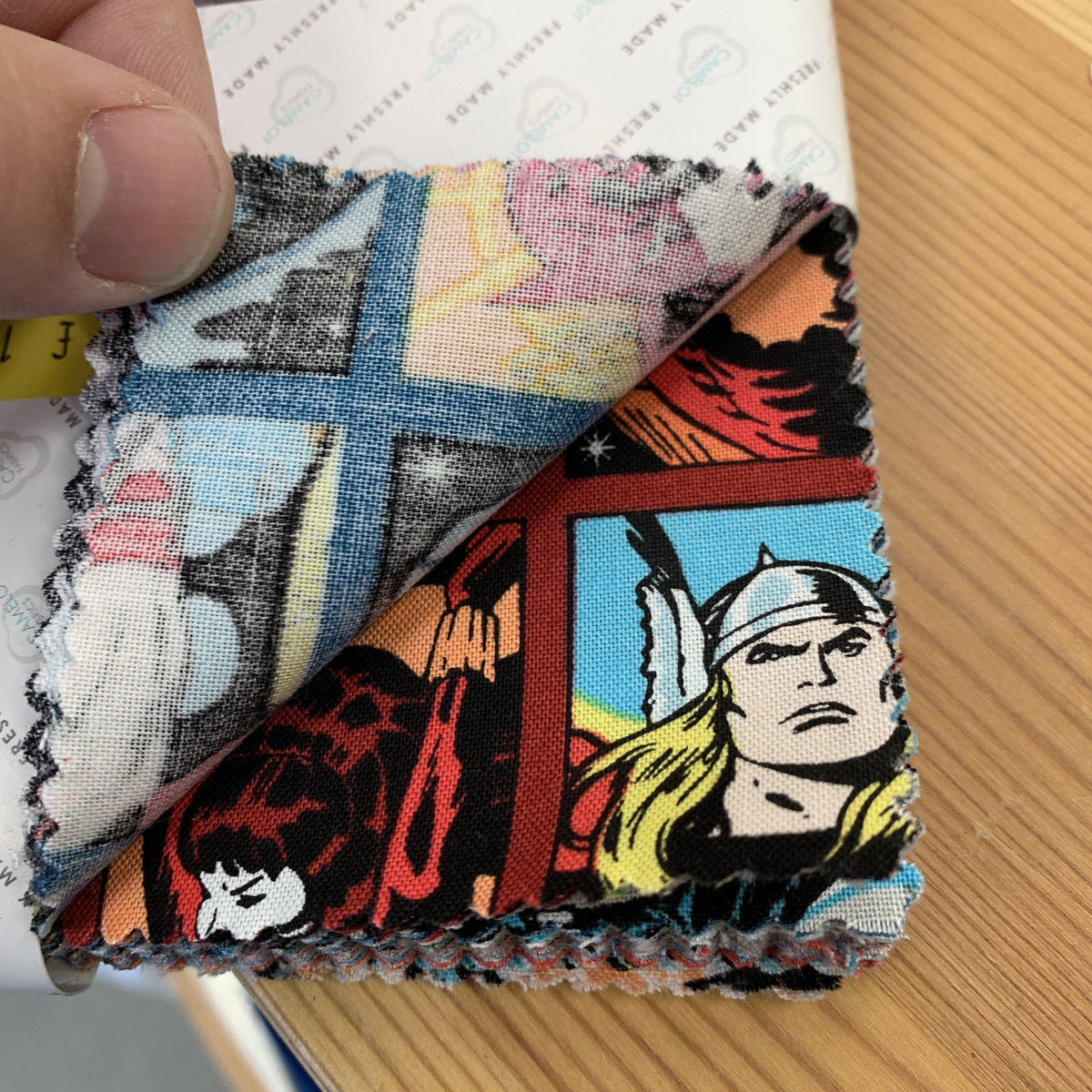 Vintage Marvel universe charm pack for quilting-Charm Pack-Camelot-Fabric Mouse