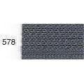 YKK Nylon Dress and Skirt Zip 25cm 10inch: Dark Grey (578)-Zippers-YKK Zips-Fabric Mouse